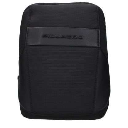 Black Fabric Crossbody Bags