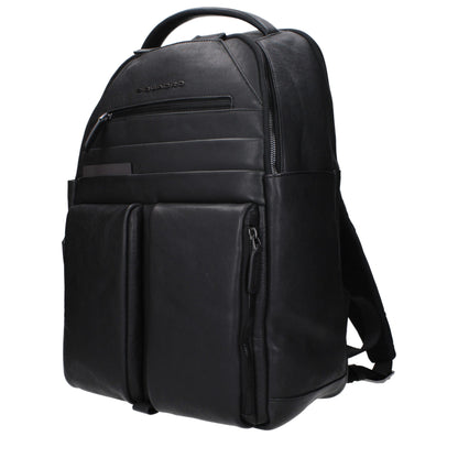 Black Leather Backpacks