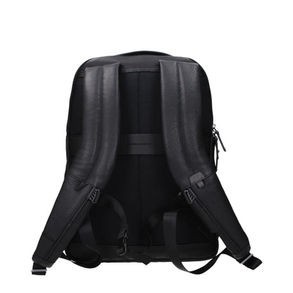 Black Leather Backpacks