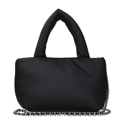 Black Fabric Handbags