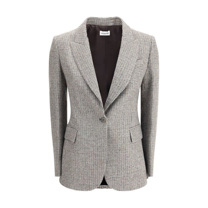 Houndstooth patterned Jacket