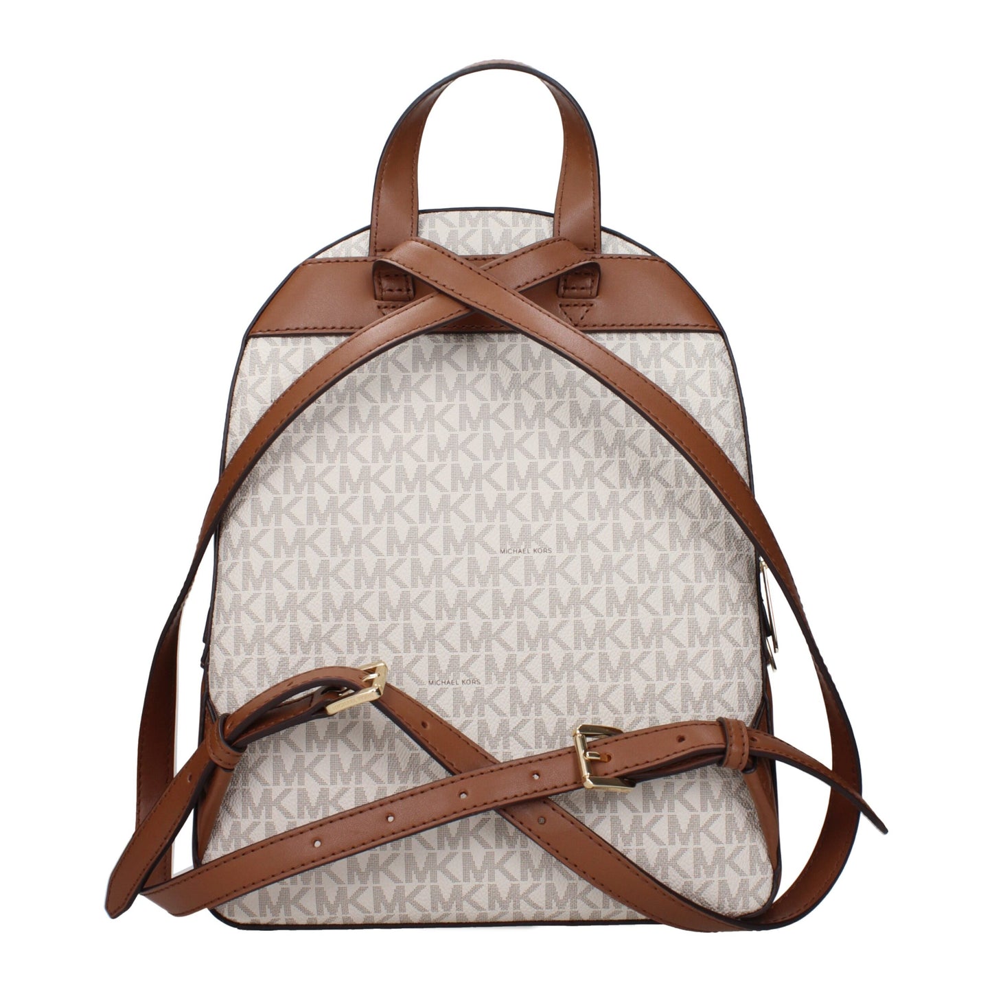 Beige Fabric Backpacks