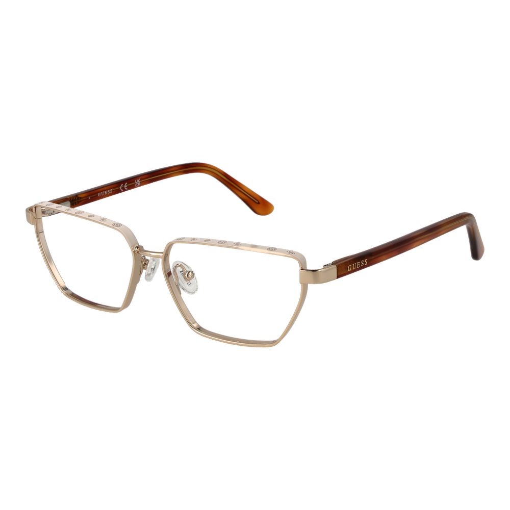 Gold Women Glasses Frame