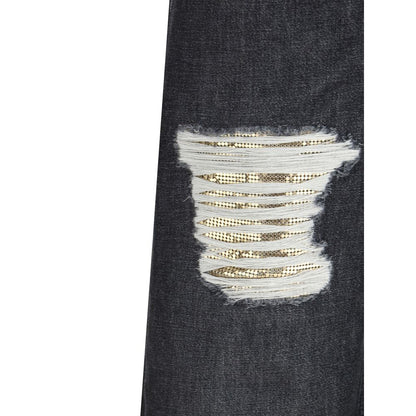 Cut-Out detail Jeans