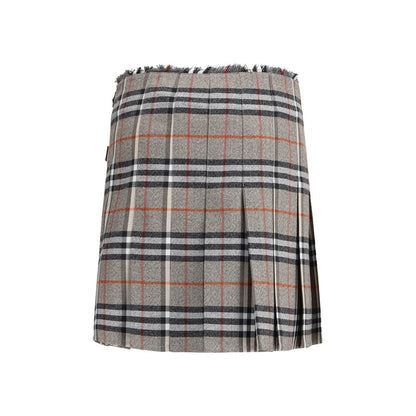Check Archive wool Miniskirt