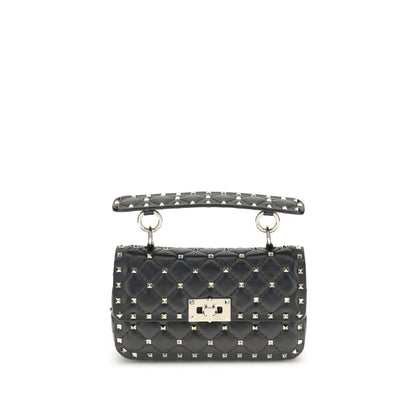 Small Leather Rockstud Spike Handbag
