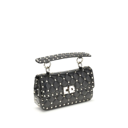 Small Leather Rockstud Spike Handbag