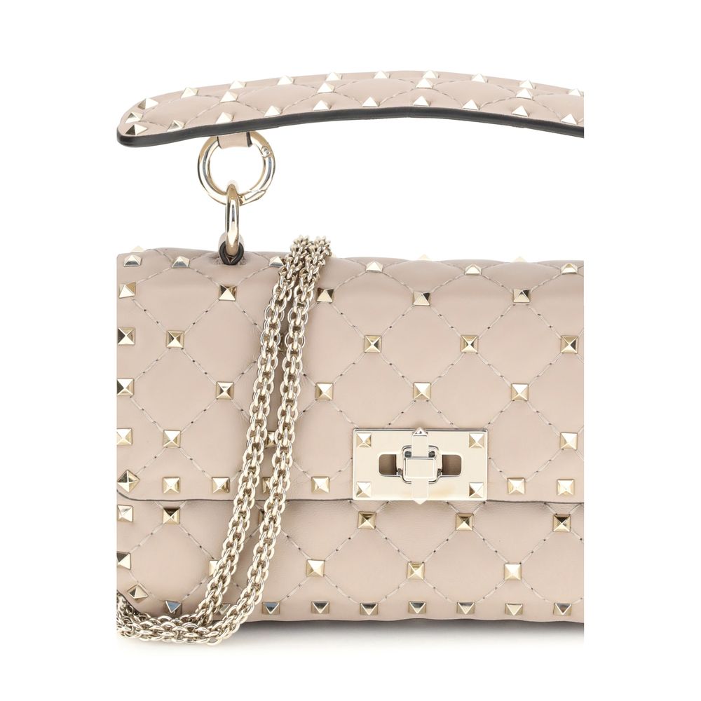 Small Leather Rockstud Spike Handbag