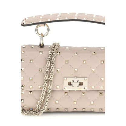 Small Leather Rockstud Spike Handbag