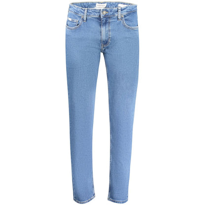 Blue Cotton Men's Jean