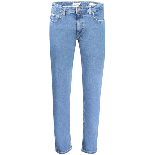 Blue Cotton Men's Jean