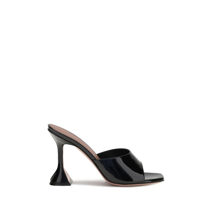 Patent-leather Lupita Sandals
