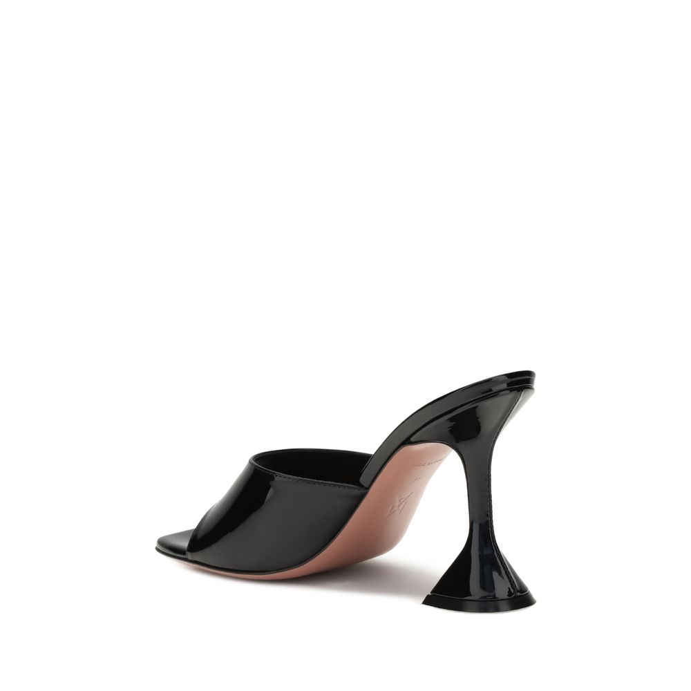 Patent-leather Lupita Sandals