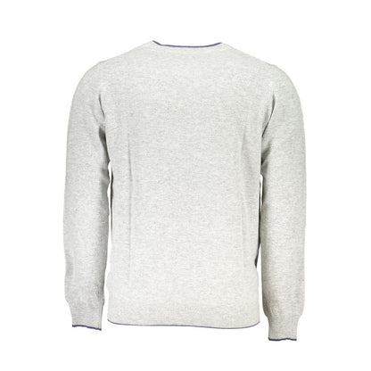 Gray Fabric Sweater