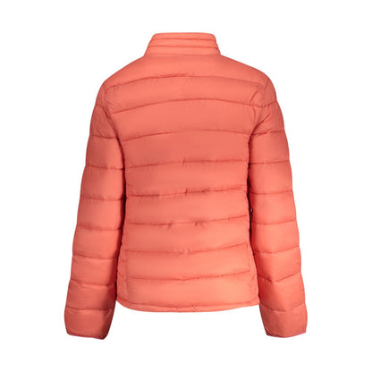 Pink Polyamide Jackets & Coat