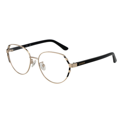 Gold Women Glasses Frame