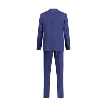 Striped Virgin Wool Suit