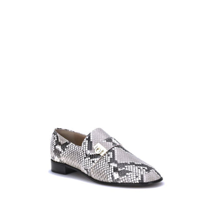 Python print leather Loafers