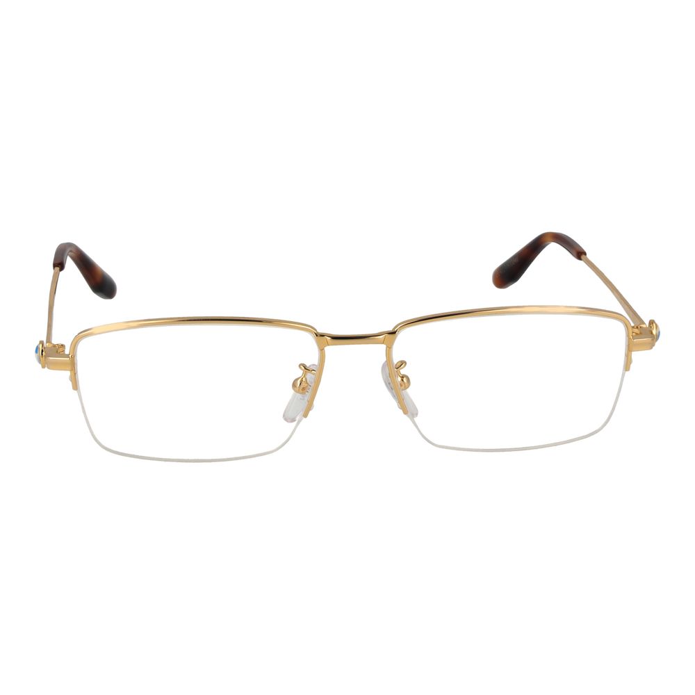 Gold Men Glasses Frame