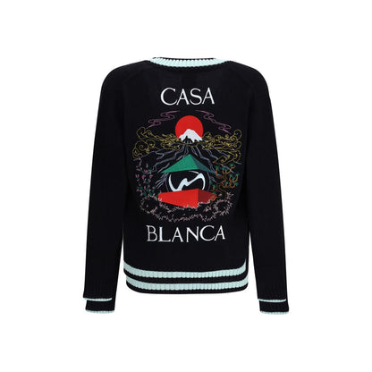 Merino Wool embroidered Cardigan