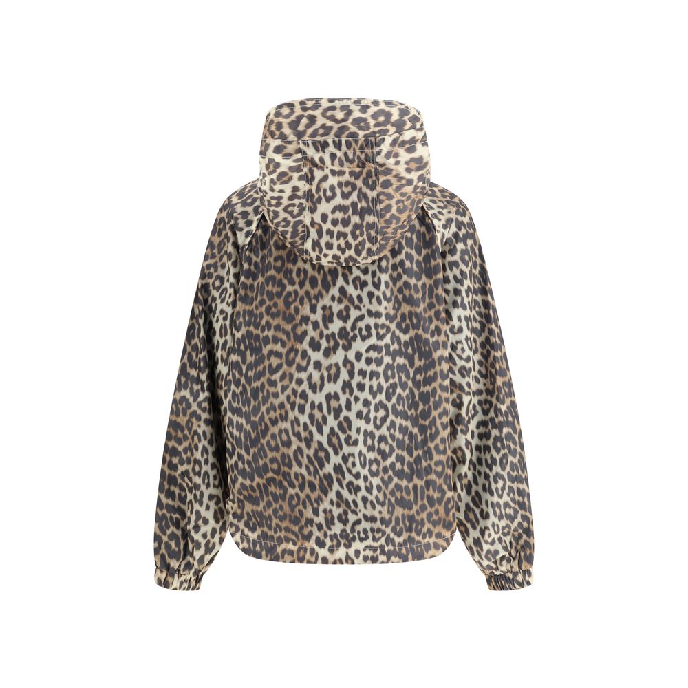 Leopard raincoat Jacket