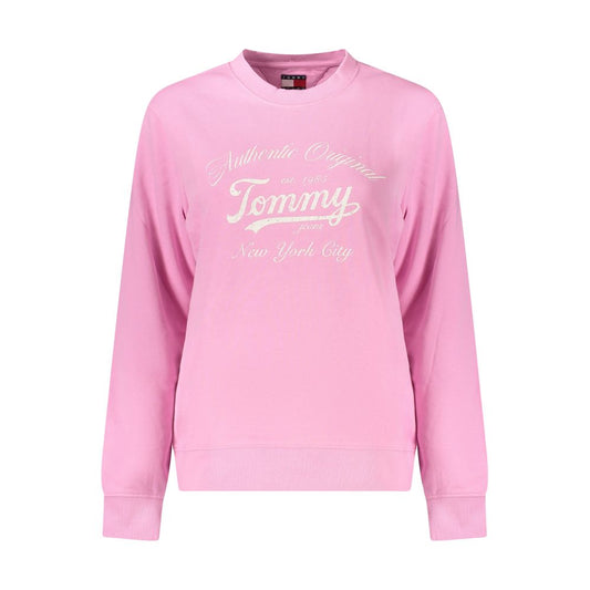 Pink Cotton Women Sweater