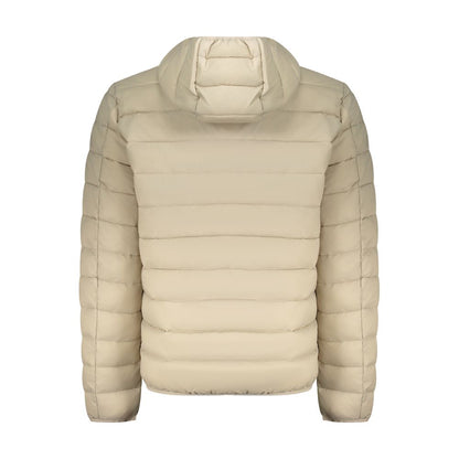 Beige Polyamide Men Jacket