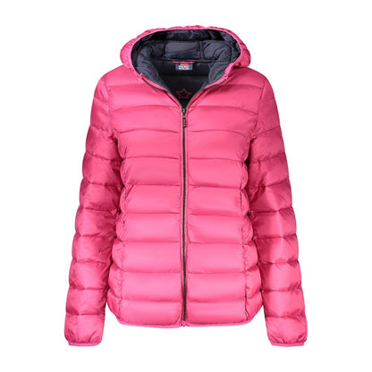Pink Polyamide Women Jacket