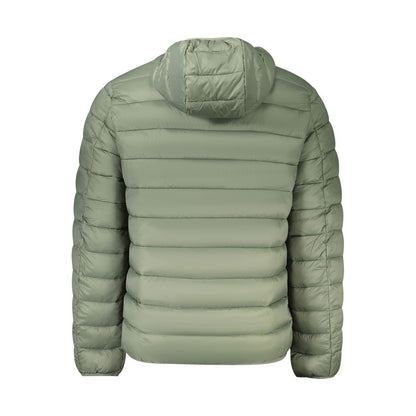Green Polyamide Men Jacket