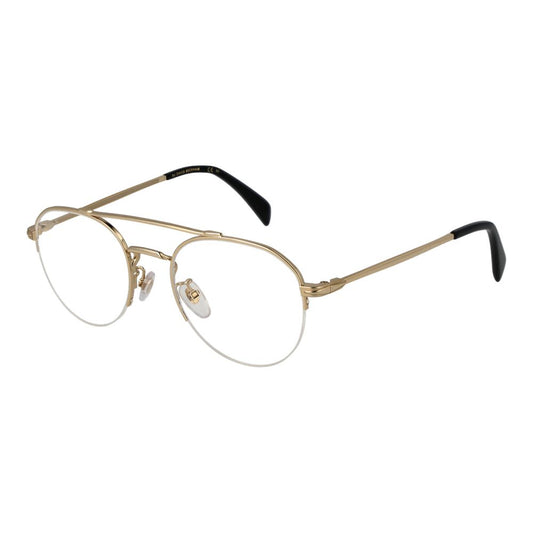 Gold Men Glasses Frame