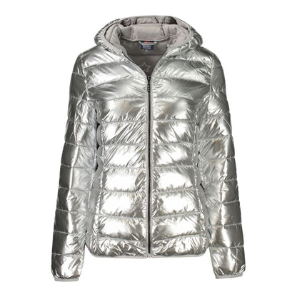 Gray Polyamide Women Jacket