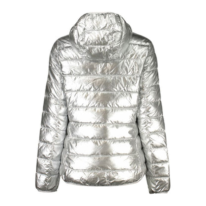Gray Polyamide Women Jacket