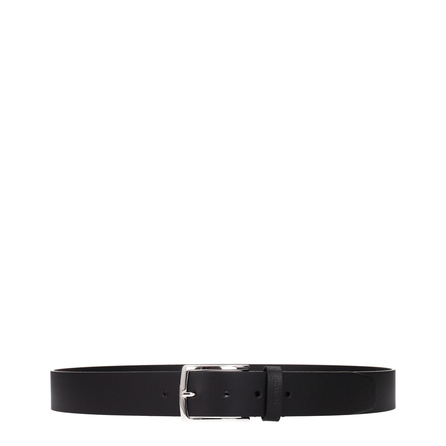 Black Leather Regular Belts