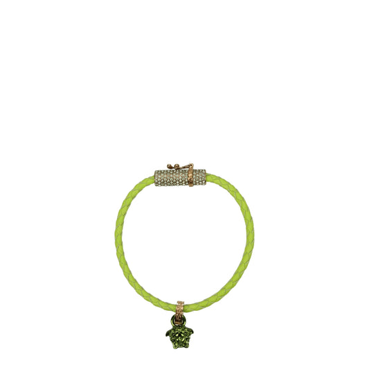 Green Leather Bracelets