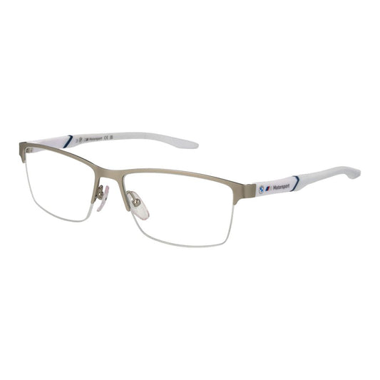 Silver Men Glasses Frame