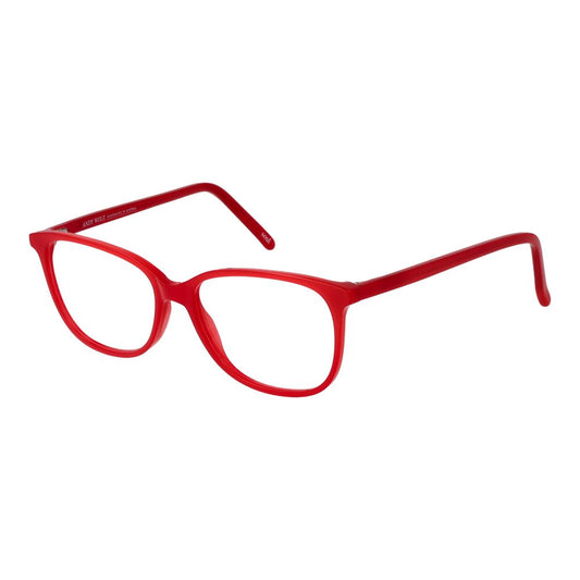 Red Unisex Glasses Frame