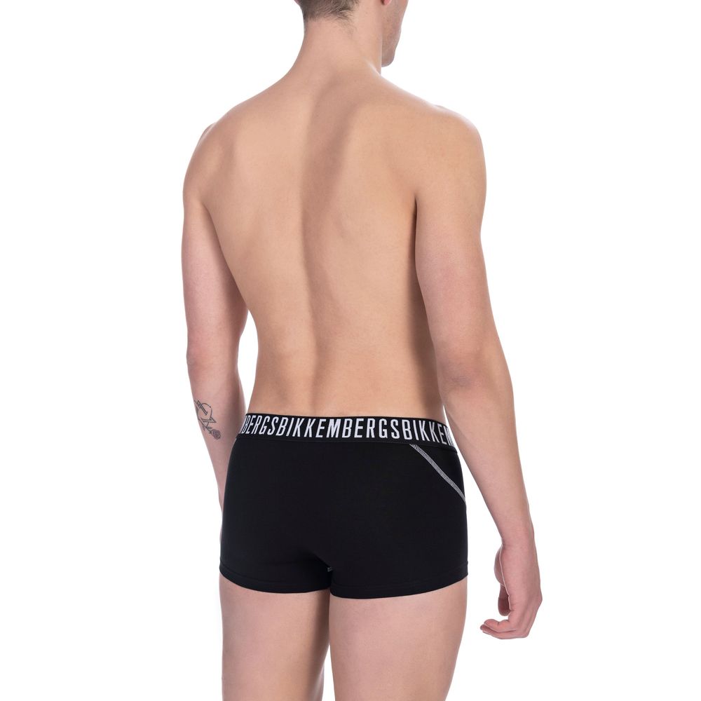 Black Cotton Men Underwear Pack