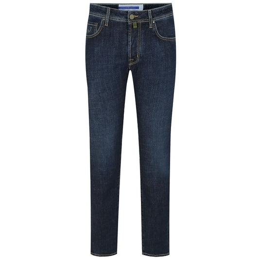 Blue Cotton Men's Jeans