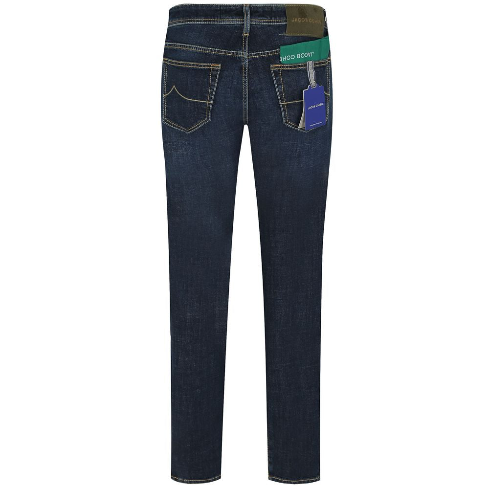 Blue Cotton Men's Jeans