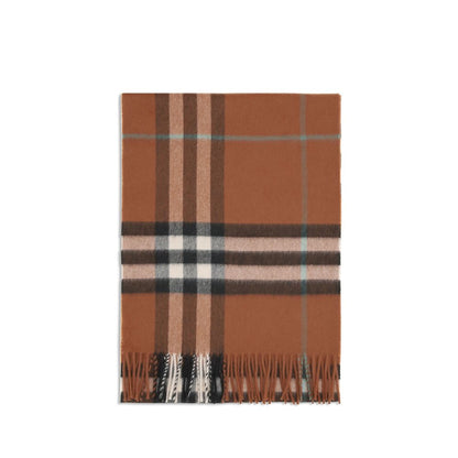 Check cashmere Scarf