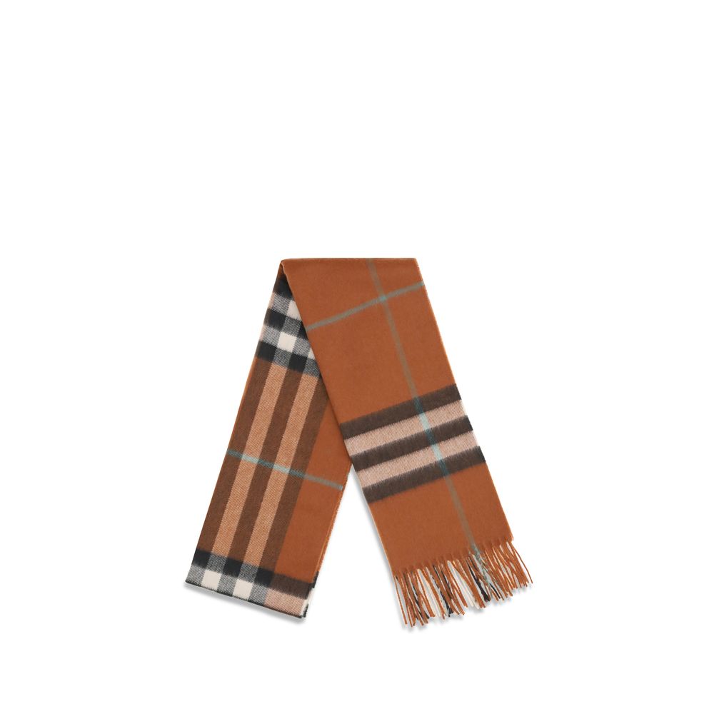 Check cashmere Scarf