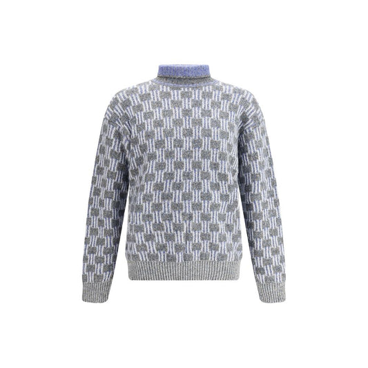 Graphic pattern turtleneck Sweater