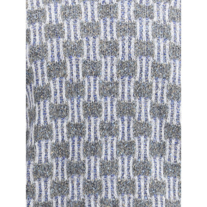 Graphic pattern turtleneck Sweater