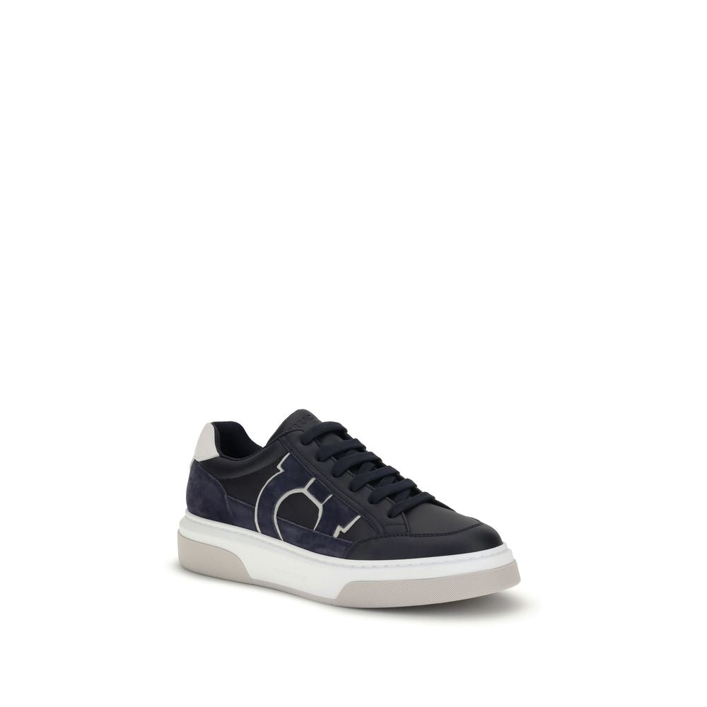 Gancini leather Sneakers