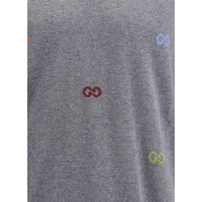 Multicolor logo cashmere Sweater