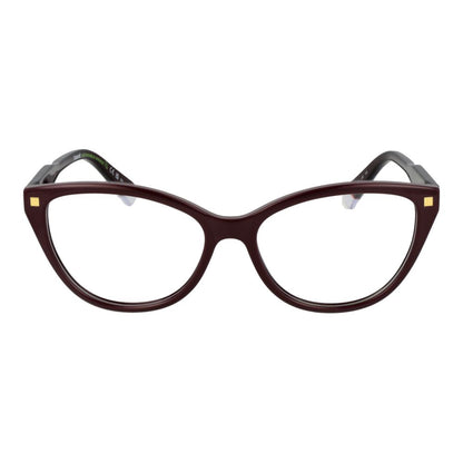 Burgundy Women Glasses Frame