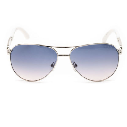 Gray Metal Sunglasses