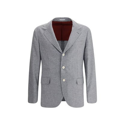 Cashmere and silk flannel Blazer