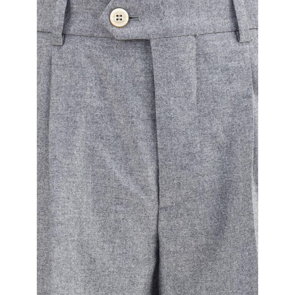 Cashmere-silk flannel Pants