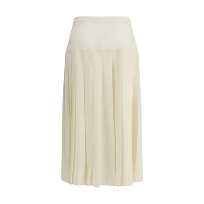 Pleated midi Skirt
